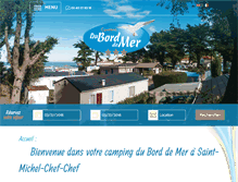 Tablet Screenshot of borddemer-camping.com